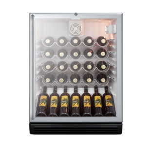 Summit Appliance 23.63'' 36 Bottle Single Zone Freestanding Wine Refrigerator