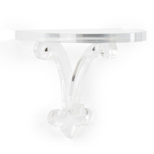 CHELSEA HOUSE Regency Glass Floating Shelf with Adjustable Shelves