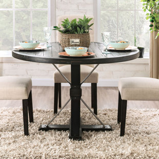 GREYLEIGH™ Julian Round Solid Wood Base Dining Table