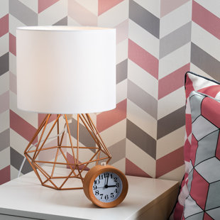 LATITUDE RUN Bartelt Metal Table Lamp (Set of 2)