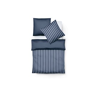 FLEURESSE Wende-Bettwäsche Lech 100% cotton 110 TC Reversible Duvet Cover Set