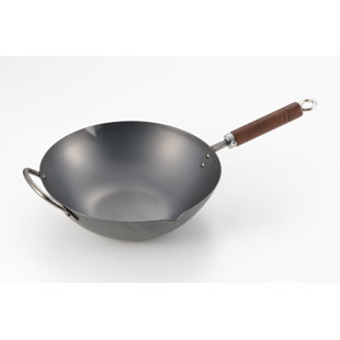 Yoshikawa Cookware Beijing Non-Stick Carbon Steel Wok