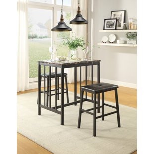 WOODHAVEN HILL Edgar 3 - Piece Dining Set