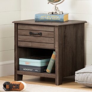 SOUTH SHORE Asten 1 Drawer Nightstand