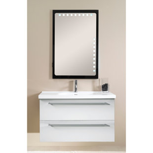 IOTTI BY NAMEEKS Fly 41" Single Wall Mounted Bathroom Vanity Set with Mirror