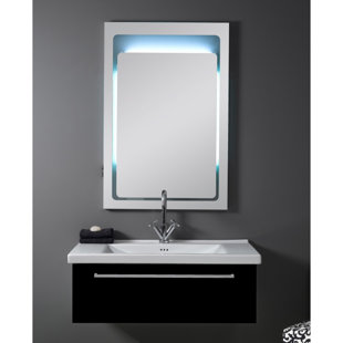 IOTTI BY NAMEEKS Fly 36" Wall-Mounted Single Bathroom Vanity Set with Mirror