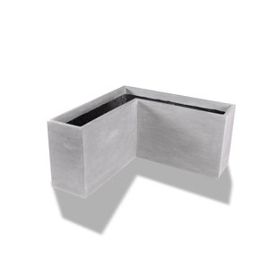 AMEDEO DESIGN Resin Stone Modular Corner Planter