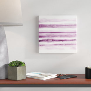 BLUE ELEPHANT Spectrum Echo I by June Erica Vess - Wrapped Canvas Painting