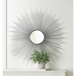 MERCER41 Polster Sunburst Wall Mirror