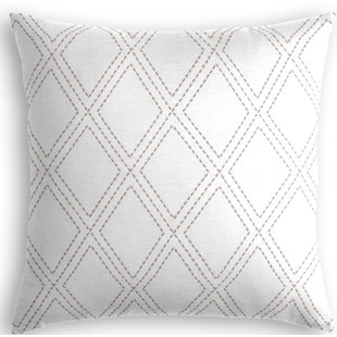 LOOM DECOR Diamond Square Pillow Cover & Insert