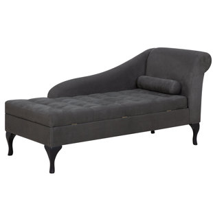 MARLOW HOME CO. Monahan Upholstered Chaise Lounge
