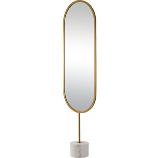 MERCER41 Petersburg Metal Flat Floor Mirror