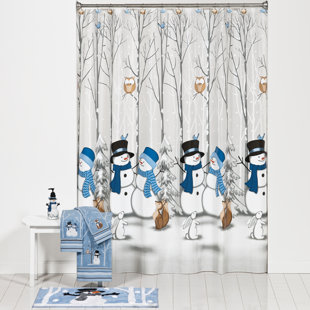 THE HOLIDAY AISLE® Enos Abstract Shower Curtain