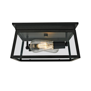 ADDINGTON PARK 2 - Bulb Outdoor Flush Mount