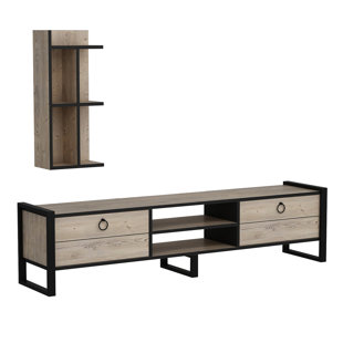 HOMEMANIA Wohnwand Sena für TVs bis zu 32"