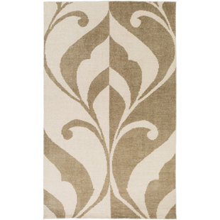 CANDICE OLSON RUGS Paradox Handmade Hand-Knotted Wool Beige Rug
