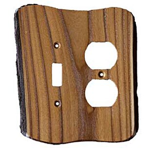 SIERRA LIFESTYLES Rustic No Subject 2 - Gang Combination Wall Plate