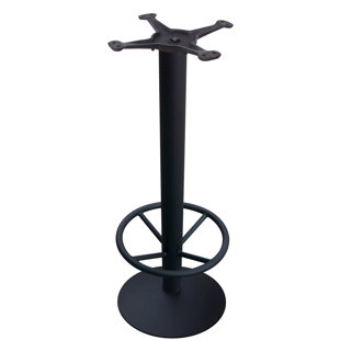 JI BASES Modern & Contemporary 41.5'' 18'' w Cast Iron Round Table Base