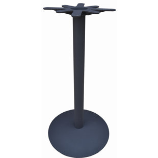 JI Bases 22" Cast Iron Bar Height Round Base with 17" Top Plate