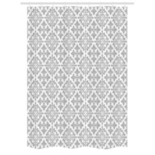 AMBESONNE Floral Shower Curtain with Hooks Included