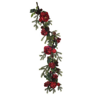 HOUSE OF SILK FLOWERS INC. 3'' in. Faux Mixed Assortment Garland