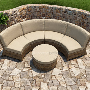 FOREVER PATIO Cypress 3 Piece Sectional Seating Group with Sunbrella Cushions