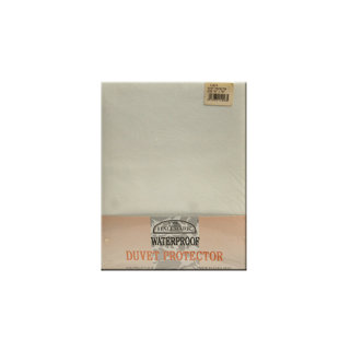 SYMPLE STUFF Cream Seersucker Duvet Cover