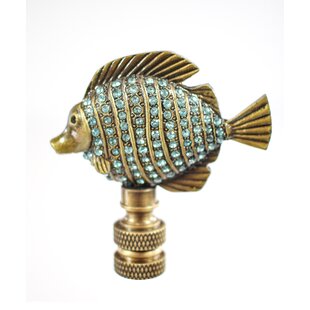 HOME CONCEPT INC Tropical Fish Lamp Finial