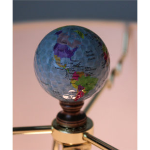 HOME CONCEPT INC Earth Globe Lamp Finial