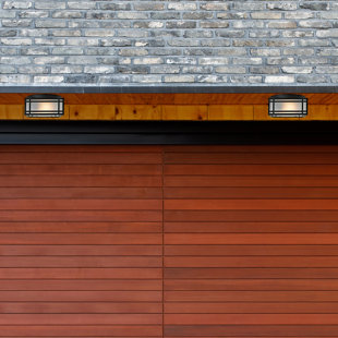 ADDINGTON PARK Black 2 - Bulb Outdoor Flush Mount