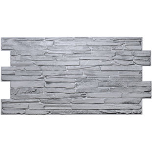 DUNDEE DECO Falkirk 3D 38" x 19" Wall Paneling