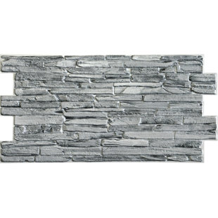 DUNDEE DECO Falkirk 3D 38" W x 19" L Vinyl Wall Paneling