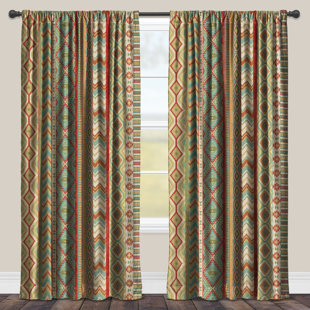 LAURAL HOME Room Darkening Curtain Panel