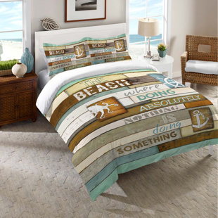 Beach Mantra Comforter By Laural Home