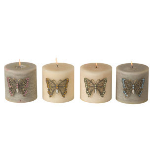 WILCO HOME 2.25" Candle Accessories (Set of 4)