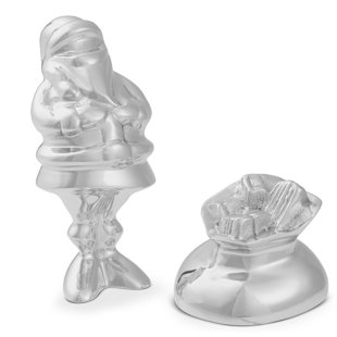 NAMBÉ Nambe Mini Santa W/ Gift Bag