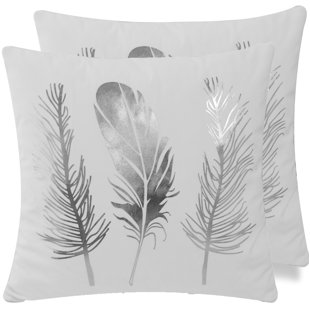PETERBOROUGH HOME Christmas Microsuede Throw Pillow (Set of 2)
