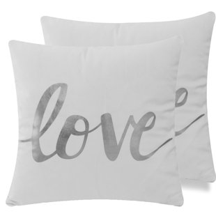 PETERBOROUGH HOME Christmas Microsuede Throw Pillow (Set of 2)