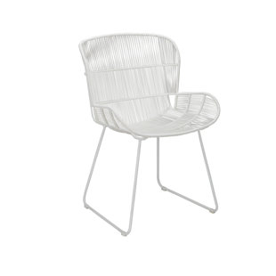 17 STORIES Marcy Patio Dining Dining Chair with Cushion