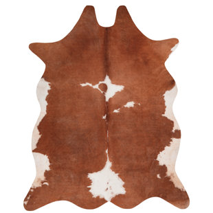 UNION RUSTIC Flatwoven carpet Katelyn in brown