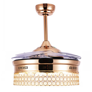 MERCER41 Leawood Ceiling Fan with LED Lights