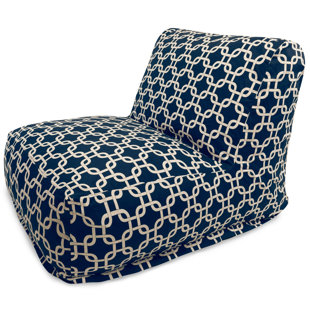 MAJESTIC HOME GOODS Polyester Outdoor Friendly Bean Bag Chair & Lounger