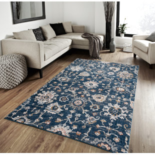 WORLD MENAGERIE Autumn Navy Rug