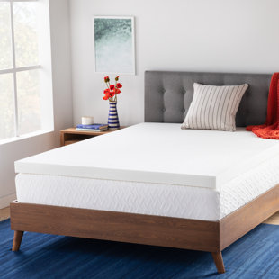 LUCID COMFORT COLLECTION Wayfair Sleep™ Ventilated 3" Memory Foam Mattress Topper