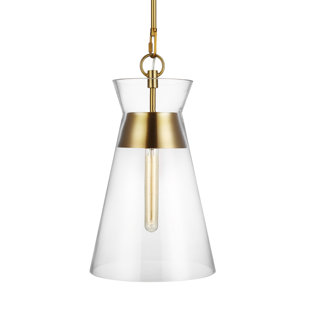 VISUAL COMFORT STUDIO Atlantic 1 - Light Single Cone Pendant by Chapman & Myers