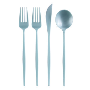 THE PARTY AISLE™ Bottomley Disposable Flatware Set