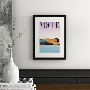 EAST URBAN HOME Gerahmtes Poster Vogue Cover - (99 Years Ago!), Retro-Werbung
