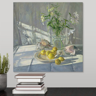 FLEUR DE LIS LIVING Younts Reflections and Shadows by Timothy Easton Painting Print on Canvas