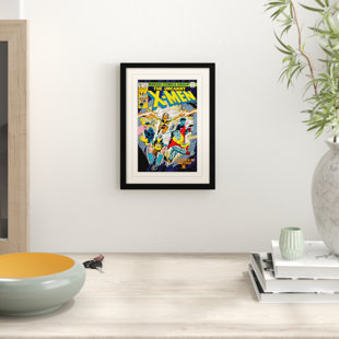 HAPPY LARRY Mutant X - X-Men Framed Vintage Advertisement