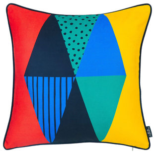 APOLENA Memphis Geometric Pillow Cover